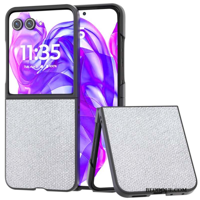 Coque Motorola Razr Ultra 50 Texture Strass