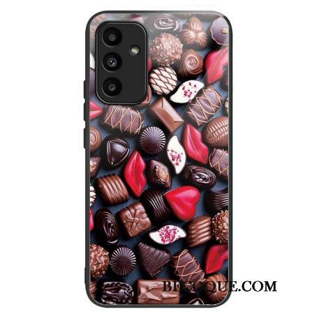 Coque Samsung Galaxy A15 5G / A15 Verre Trempé Chocolat