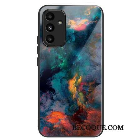 Coque Samsung Galaxy A15 5G / A15 Verre Trempé Nuages Colorés