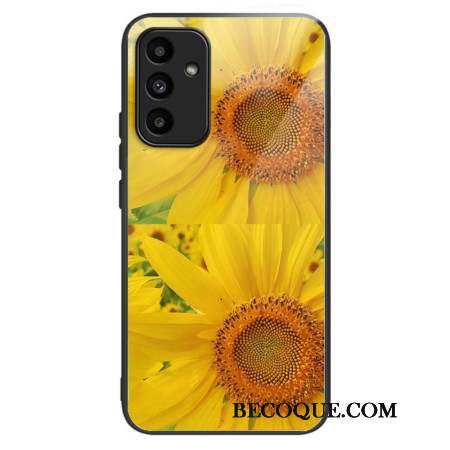 Coque Samsung Galaxy A15 5G / A15 Verre Trempé Tournesols