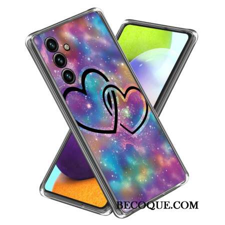 Coque Samsung Galaxy A15 5G Coeur à Coeur