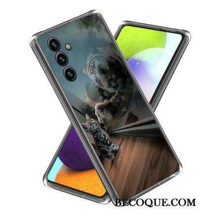 Coque Samsung Galaxy A15 Chat Miroir