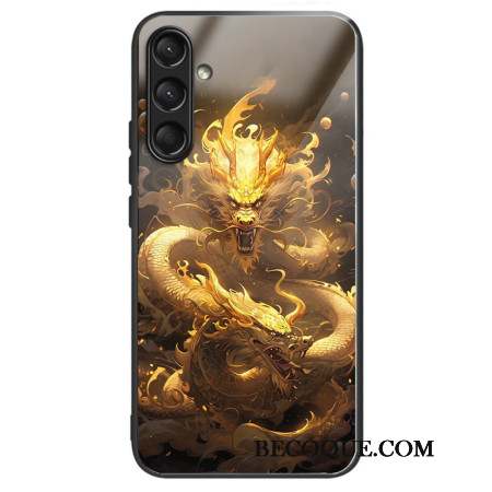 Coque Samsung Galaxy A16 4G / 5G Verre Trempé Dragon d'Or