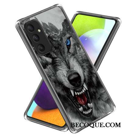 Coque Samsung Galaxy A55 5G Loup Féroce