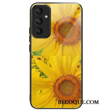 Coque Samsung Galaxy A55 5G Verre Trempé Tournesols