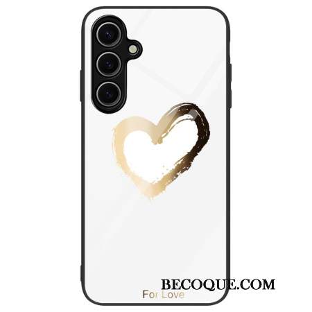 Coque Samsung Galaxy S24 FE Coeur Doré