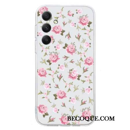 Coque Samsung Galaxy S24 FE Fleurettes