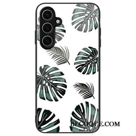 Coque Samsung Galaxy S24 FE Motif Feuilles