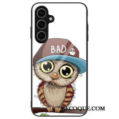 Coque Samsung Galaxy S24 FE Verre Trempé Bad Hibou