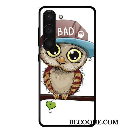 Coque Samsung Galaxy S24 Plus 5G Verre Trempé Bad Hibou