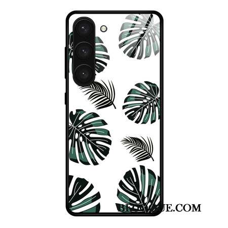 Coque Samsung Galaxy S24 Plus 5G Verre Trempé Feuilles