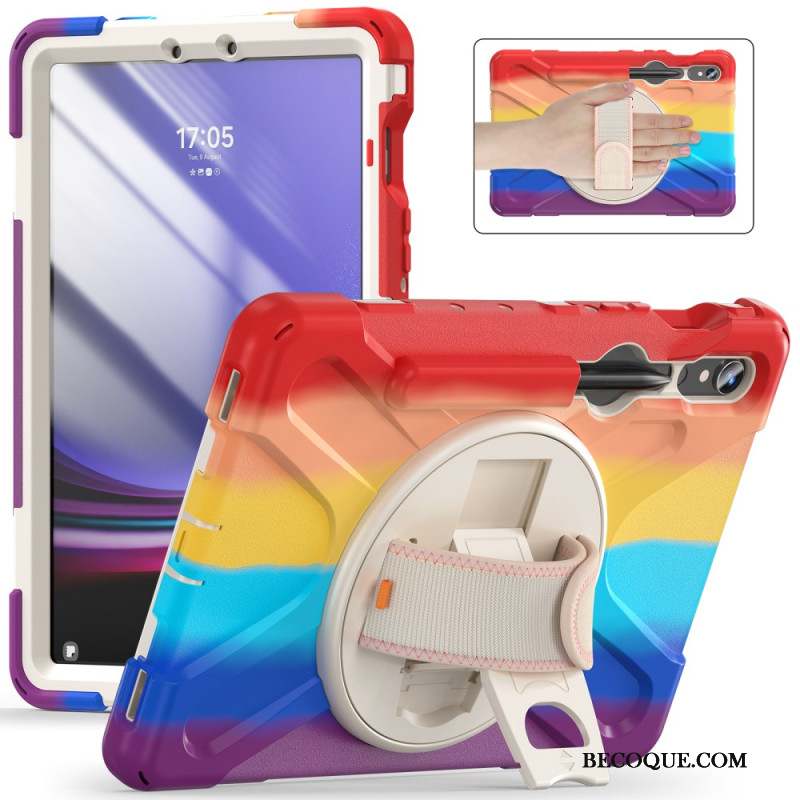 Coque Samsung Galaxy Tab S9 FE/S9/S8/S7 Support Rotatif