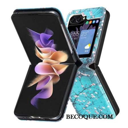 Coque Samsung Galaxy Z Flip 6 Fleurs de Prunier