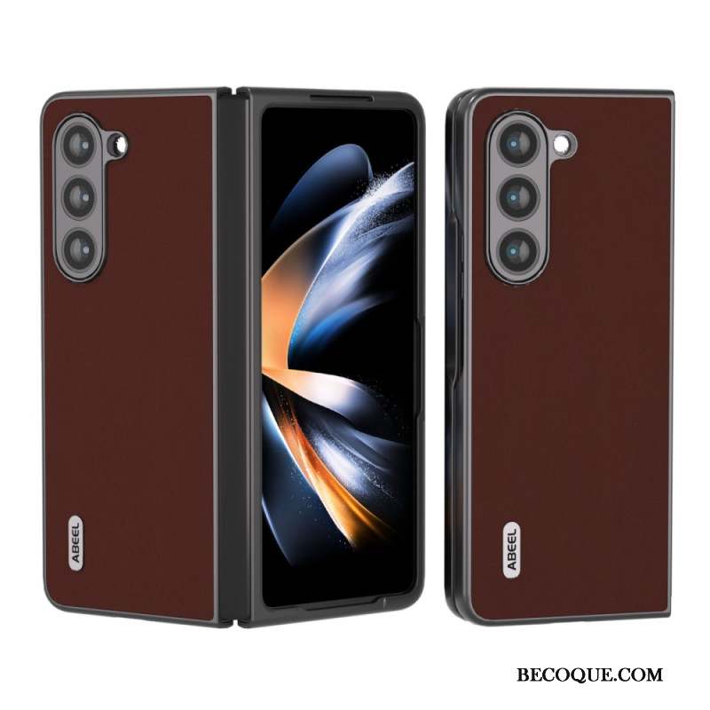 Coque Samsung Galaxy Z Fold 5 Cuir ABEEL