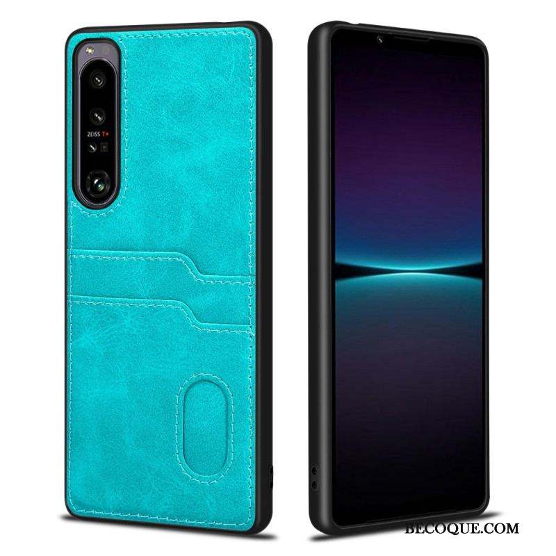 Coque Sony Xperia 1 IV Double Porte-Cartes