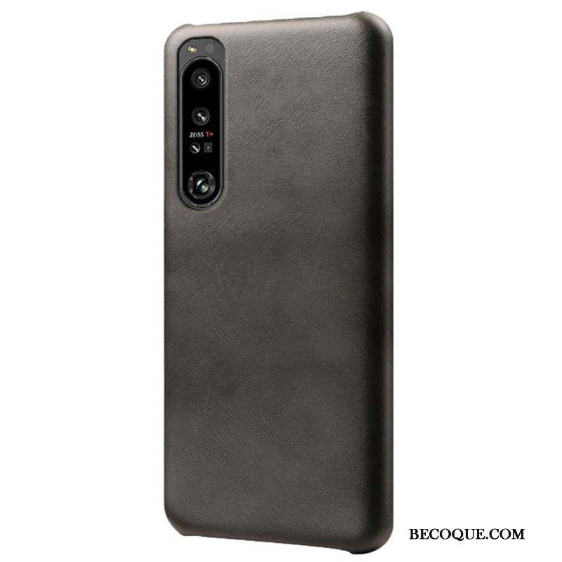 Coque Sony Xperia 1 IV Effet Cuir