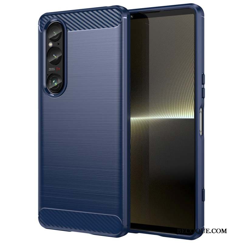 Coque Sony Xperia 1 VI Fibre Carbone Brossée