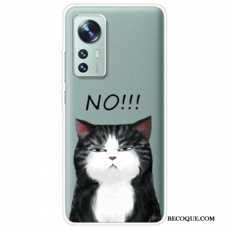 Coque  Xiaomi 12 / 12X  Le Chat Qui Dit Non