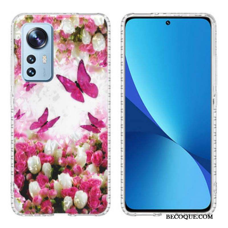 Coque Xiaomi 12 / 12X Papillons Stylés