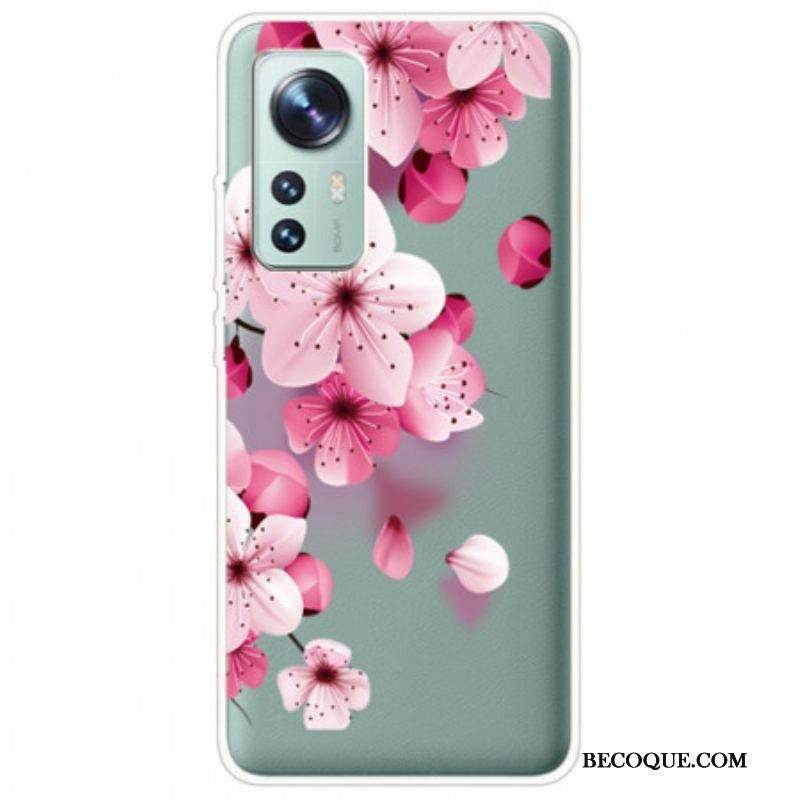 Coque  Xiaomi 12 / 12X  Petites Fleurs Roses