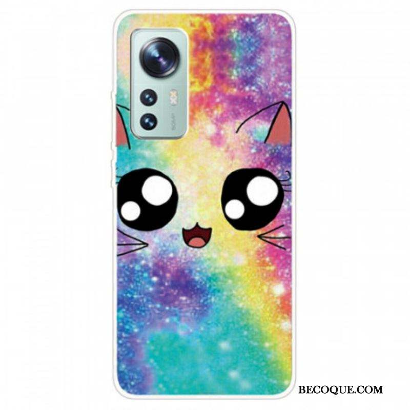 Coque  Xiaomi 12 / 12X  Silicone Chat Cartoon