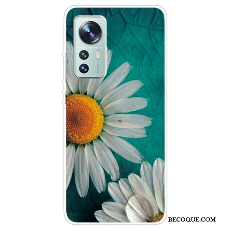 Coque  Xiaomi 12 / 12X  Silicone Marguerite