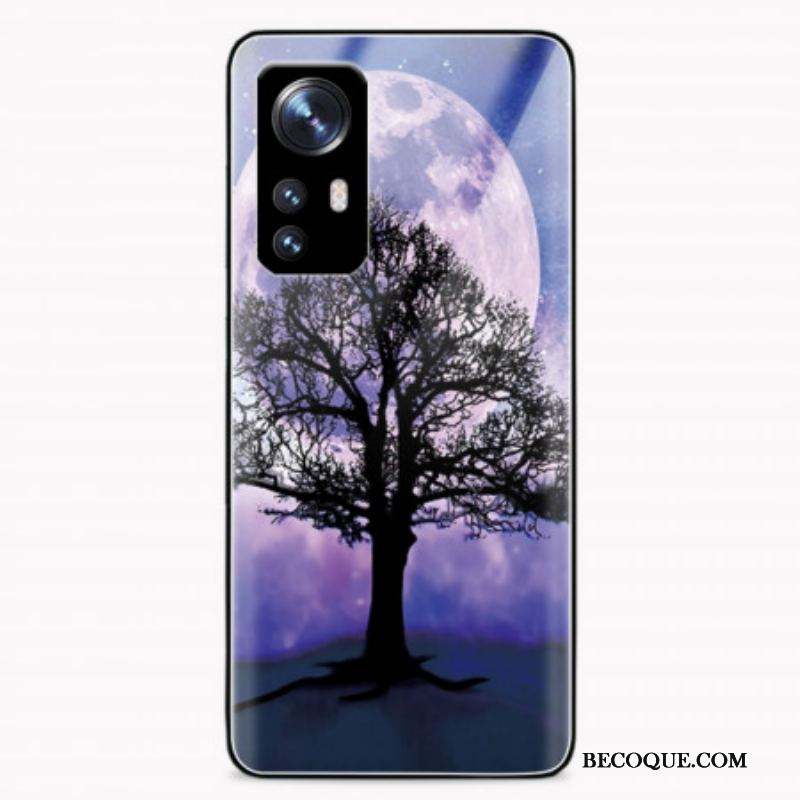 Coque  Xiaomi 12 / 12X  Verre Trempé Arbre et Lune