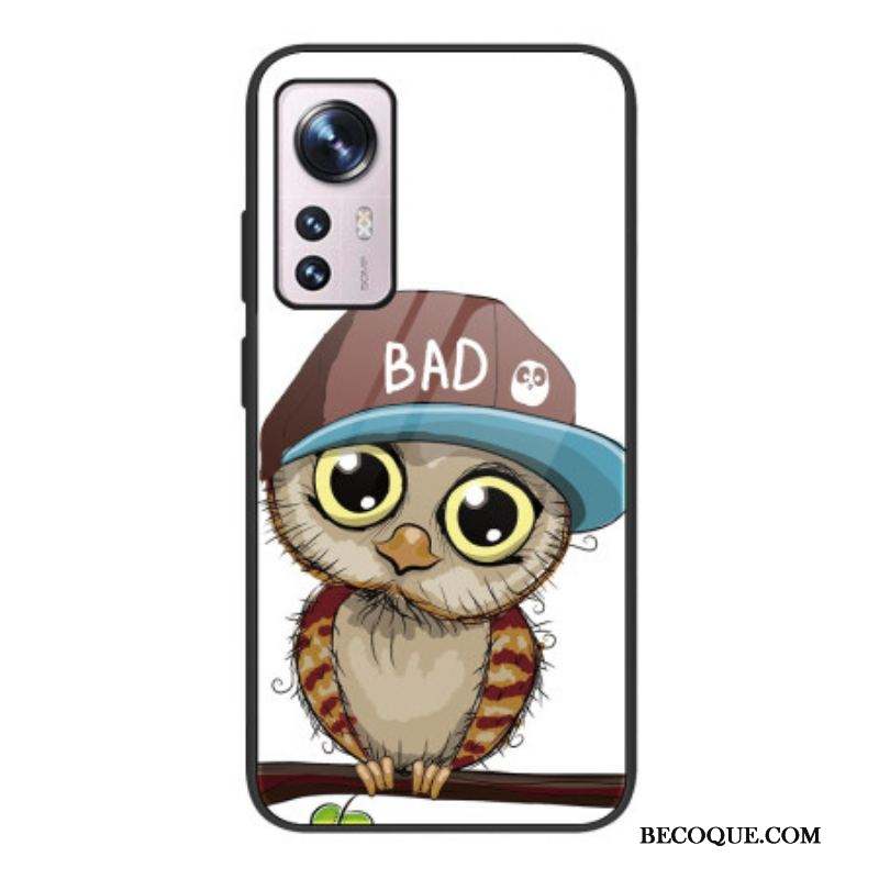 Coque Xiaomi 12 / 12X Verre Trempé Bad Hibou