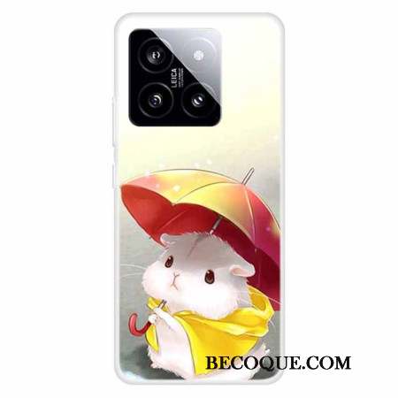 Coque Xiaomi 14 Écureuil Parapluie