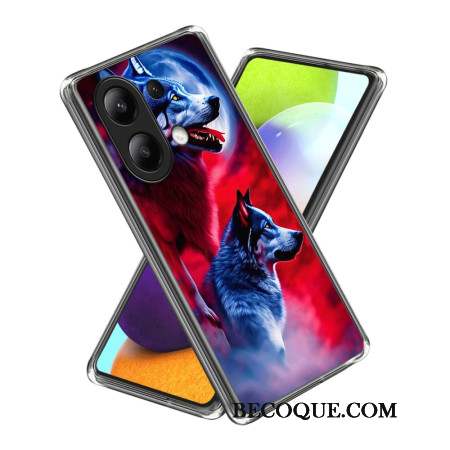 Coque Xiaomi Redmi Note 13 4G Loup