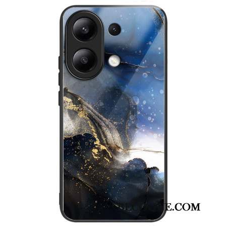 Coque Xiaomi Redmi Note 13 4G Verre Trempé Noir Bleu Doré