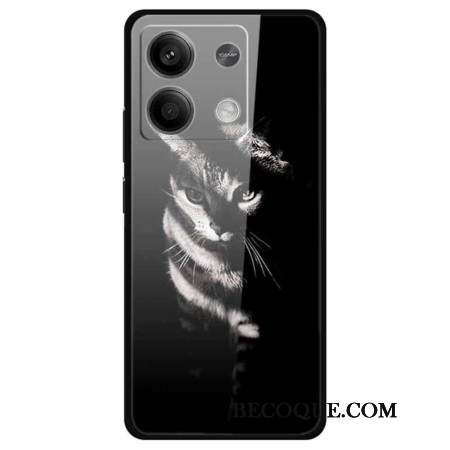 Coque Xiaomi Redmi Note 13 5G Verre Trempé Chat d'Ombre