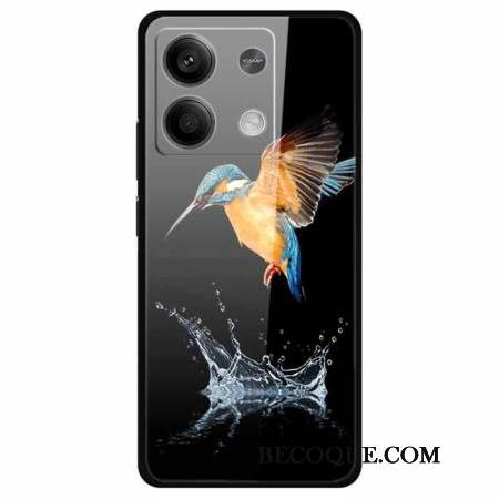 Coque Xiaomi Redmi Note 13 5G Verre Trempé Oiseau Couronné