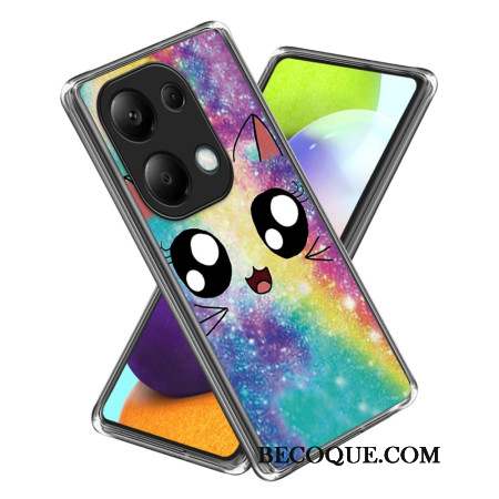 Coque Xiaomi Redmi Note 13 Pro 4G / Poco M6 Pro 4G Chat Arc-en-ciel