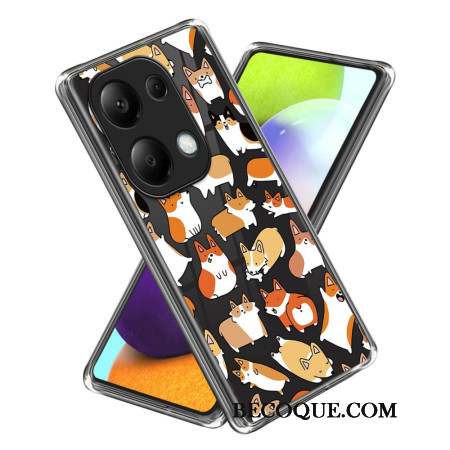 Coque Xiaomi Redmi Note 13 Pro 4G / Poco M6 Pro 4G Chiens