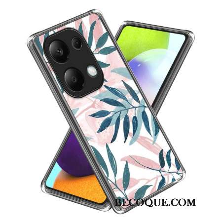 Coque Xiaomi Redmi Note 13 Pro 4G / Poco M6 Pro 4G Feuilles