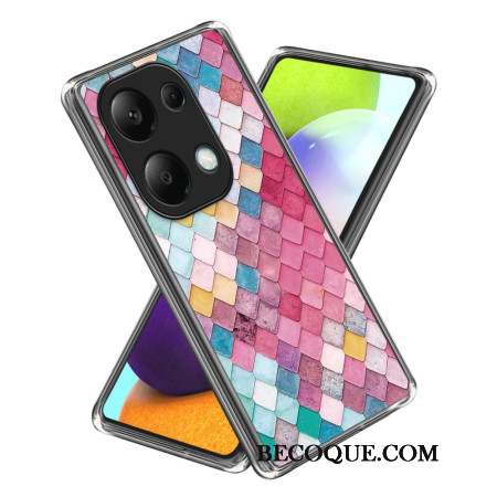 Coque Xiaomi Redmi Note 13 Pro 4G / Poco M6 Pro 4G Mur Coloré