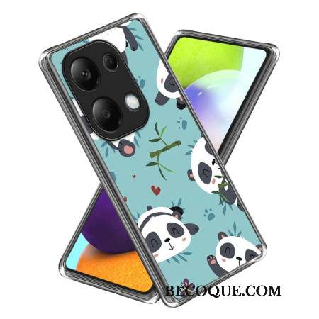 Coque Xiaomi Redmi Note 13 Pro 4G / Poco M6 Pro 4G Pandas Mignons