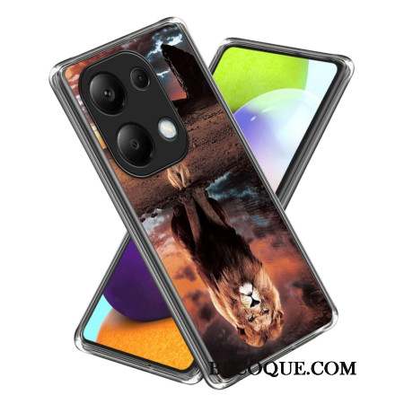 Coque Xiaomi Redmi Note 13 Pro 4G / Poco M6 Pro 4G Rêve de Lion