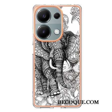 Coque Xiaomi Redmi Note 13 Pro 4G / Poco M6 Pro 4G Totem Éléphant