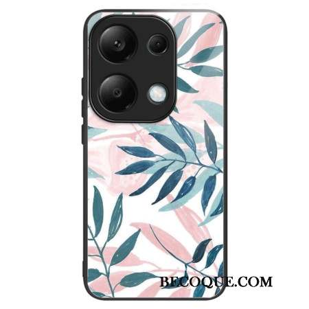 Coque Xiaomi Redmi Note 13 Pro 4G / Poco M6 Pro 4G Verre Trempé Feuilles