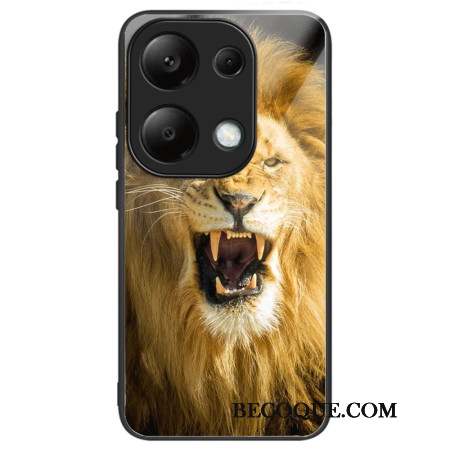 Coque Xiaomi Redmi Note 13 Pro 4G / Poco M6 Pro 4G Verre Trempé Lion