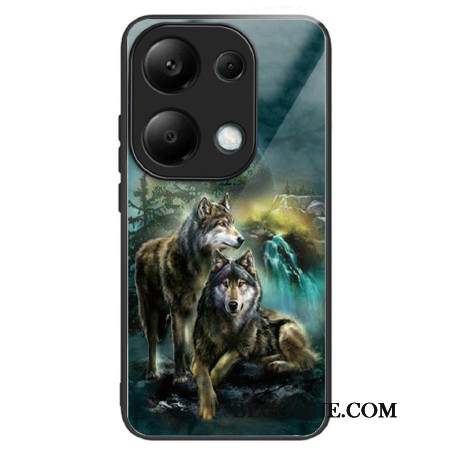 Coque Xiaomi Redmi Note 13 Pro 4G / Poco M6 Pro 4G Verre Trempé Loups