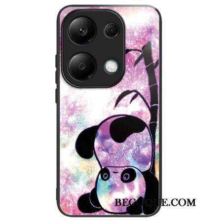 Coque Xiaomi Redmi Note 13 Pro 4G / Poco M6 Pro 4G Verre Trempé Mignon Panda