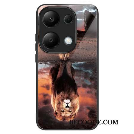 Coque Xiaomi Redmi Note 13 Pro 4G / Poco M6 Pro 4G Verre Trempé Rêve de Lionceau