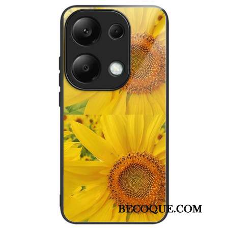 Coque Xiaomi Redmi Note 13 Pro 4G / Poco M6 Pro 4G Verre Trempé Tournesols