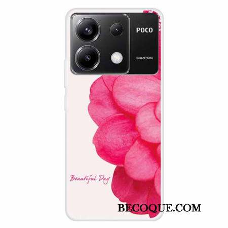 Coque Xiaomi Redmi Note 13 Pro 5G / Poco X6 5G Fleur Rose