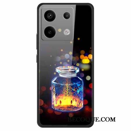 Coque Xiaomi Redmi Note 13 Pro 5G / Poco X6 5G -Verre Trempé Bouteille à Souhaits