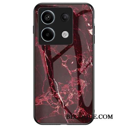 Coque Xiaomi Redmi Note 13 Pro 5G / Poco X6 5G Verre Trempé Marbre Rouge