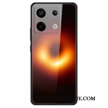 Coque Xiaomi Redmi Note 13 Pro 5G / Poco X6 5G Verre Trempé Trou Noir